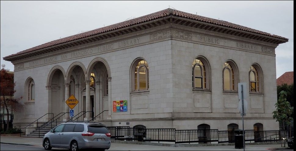 Sunset branch library, ca. 2020